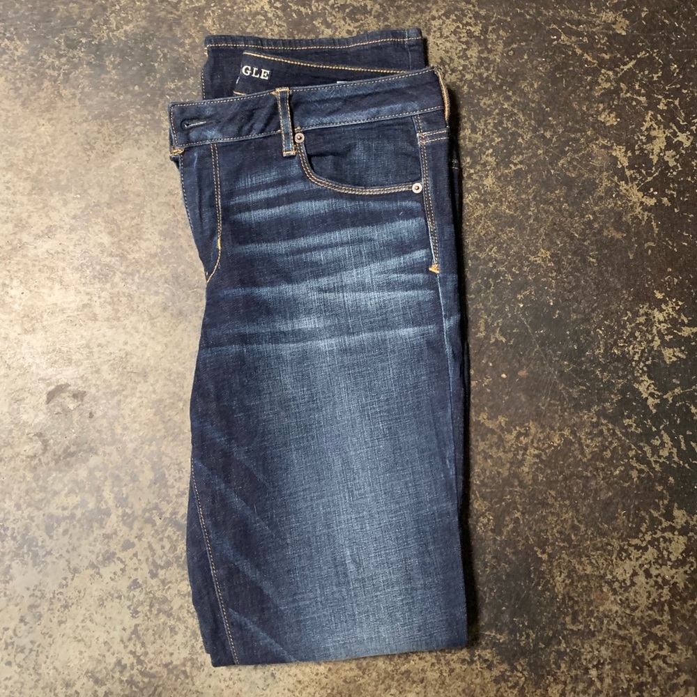 American Eagle Skinny Kick Jeans - Size 16 Long